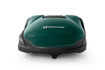ROBOMOW RK1000 Robotermäher/Rasenroboter für Flächen bis 1000 qm | 21 cm Schnittbreite; Kantenmodus; einfache Installation, selbstreinigend,schwimmendes Mähdeck, bis 45 Grad Steigung - 2