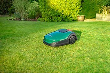 ROBOMOW RK1000 Robotermäher/Rasenroboter für Flächen bis 1000 qm | 21 cm Schnittbreite; Kantenmodus; einfache Installation, selbstreinigend,schwimmendes Mähdeck, bis 45 Grad Steigung - 18