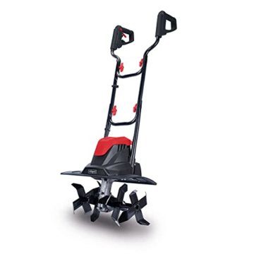 Scheppach Motorhacke MTE380 Elektromotorhacke | 1050W / 1,4PS Leistung | Hackendurchmesser 205mm | Fräsbreite 360mm | Hackendrehzahl 400 1/min | Sofort-Start mit Schutzschalter | klappbarer Handgriff - 1