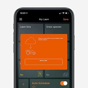 WORX Landroid PLUS WR147E.1 Mähroboter für Gärten bis 1000 qm mit WLAN, Bluetooth und schwimmendem Mähdeck - 7