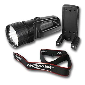 ANSMANN Arbeitsleuchte LED Future HS1000FR mit 5 W & 330 Lumen inkl. integriertem Li-Ion Akku und Ladestation - LED Handlampe ideal als Werkstattlampe Arbeitslampe Handleuchte Taschenlampe - 7