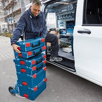 Bosch Professional Koffersystem L-BOXX 136 (Ladevolumen: 14,7 Liter, max. Belastung: 25 kg, Gewicht: 1,9 kg, Material: ABS Plastik, PA6 Kunststoff) - 3