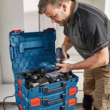 Bosch Professional Koffersystem L-BOXX 136 (Ladevolumen: 14,7 Liter, max. Belastung: 25 kg, Gewicht: 1,9 kg, Material: ABS Plastik, PA6 Kunststoff) - 4