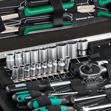 Brüder Mannesmann M29075 Alu-Werkzeugkoffer bestückt, 108-tlg - 4