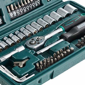 Brüder Mannesmann M29166 130-tlg. Steckschlüssel- und Bitsatz - 2