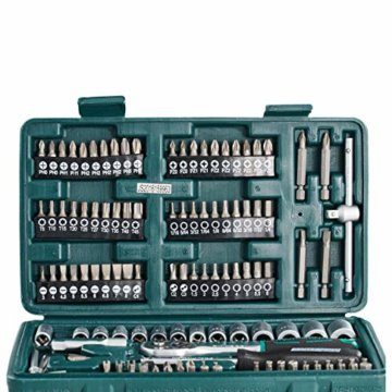Brüder Mannesmann M29166 130-tlg. Steckschlüssel- und Bitsatz - 3