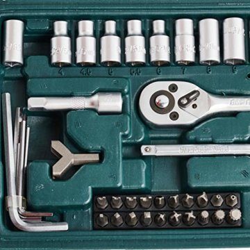 Brüder Mannesmann M29166 130-tlg. Steckschlüssel- und Bitsatz - 4