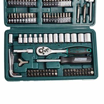 Brüder Mannesmann M29166 130-tlg. Steckschlüssel- und Bitsatz - 6