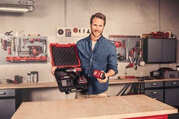 Einhell Koffer E-Box S35 (weiches Schaumstoff-Innenfutter für verkratzungsfreien Transport, spritzwassergeschütztes Design, maximal 12 kg Zuladung) - 3