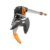 Fiskars Bypass Schneidgiraffe für frische Äste und Zweige, Antihaftbeschichtet, Stahlklinge/Aluminiumstiel, Länge 1,6 m, Schwarz/Orange, UPX82, 1023625 - 13