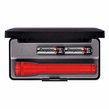 Mini Mag-Lite M2A03L Taschenlampe AA L.14,5cm rot f.2Mignon - 1