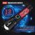 Shadowhawk Taschenlampe Led 10000 Lumen, Extrem Hell Taschenlampe USB Aufladbar Taktische Taschenlampen Mit holster XHP70.2, IP67 Wasserdicht 5 Lichtmodi für Camping Wandern Notfälle(26650 Akku) - 4