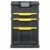 Stanley Rollende Werkstatt (77,8 x 48,8 x 34,8 cm, 2-in-1, modular aufgebaut, drei entnehmbare Werkzeugboxen mit Schnellverschluss, Teleskopgriff aus Aluminium) STST1-70344 - 3