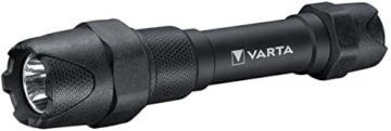 VARTA Taschenlampe LED 6 Watt inkl. 2x AA Batterien, Indestructible F20 Pro Leuchte, Lampe, Arbeitsleuchte mit zwei Leuchtmodi, extrem robuste Taschenleuchte, wasser- und staubgeschützt , (1er Pack) - 3