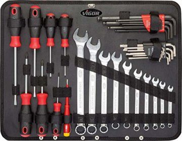 Vigor V2542 Werkzeug-Koffer inklusiv Sortiment, 143-teilig - 4
