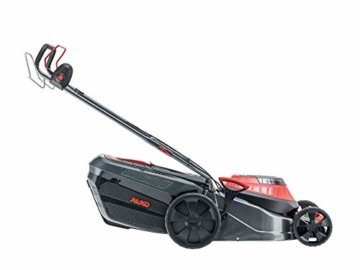 AL-KO Akku-Rasenmäher Moweo 46.0 Li SP (Li-Ion Akku 40 V / 5 Ah, 46 cm Schnittbreite, Stahlblechgehäuse, inkl. Akku und Ladegerät, zentrale Schnitthöhenverstellung, Mulchfunktion, Hinterradantrieb) - 3