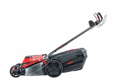 AL-KO Akku-Rasenmäher Moweo 46.0 Li SP (Li-Ion Akku 40 V / 5 Ah, 46 cm Schnittbreite, Stahlblechgehäuse, inkl. Akku und Ladegerät, zentrale Schnitthöhenverstellung, Mulchfunktion, Hinterradantrieb) - 4