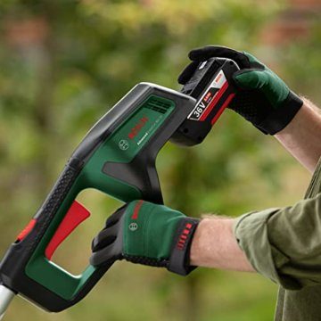 Bosch Akku-Heckenschere AdvancedGrassCut 36V-33 (ohne Akku, 36-Volt-System, Bürstenloser Motor, Schnittkreisdurchmesser: 33 cm, für kraftvolles Trimmen, im Karton) - 12