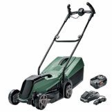 Bosch Akku-Rasenmäher CityMower 18 (18 Volt, 1 Akku 4,0 Ah, Schnittbreite: 32 cm, Rasenflächen bis 300 m², im Karton) - 1