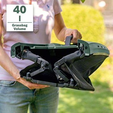 Bosch Akku-Rasenmäher UniversalRotak 36-550 (36 Volt, Ohne Akku,Bürstenloser Motor, Schnittbreite: 36 cm, Rasenflächen bis 550 m², im Karton) - 8