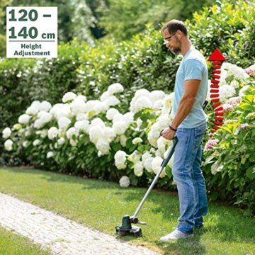 Bosch Akku Rasentrimmer UniversalGrassCut 18 (ohne Akku, 18 Volt System, Schnittkreisdurchmesser: 26 cm, verstellbare Handgriffe, im Karton) - 3