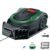 Bosch Home and Garden Rasenmäher Roboter Indego S+ 500 (mit 18V Akku und App-Funktion, Ladestation enthalten, Schnittbreite 19 cm, für Rasenflächen bis 500 m², im Karton), Schwarz, Grün - 2