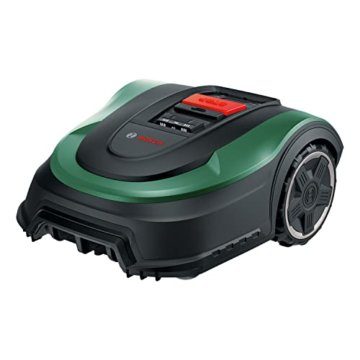 Bosch Rasenmäher Roboter Indego M+ 700 (mit 18V Akku und App-Funktion, Ladestation enthalten, Schnittbreite 19 cm, für Rasenflächen bis 700 m², im Karton) Grün, Schwarz - 1