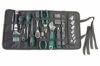 Brüder Mannesmann Werkzeug-Rolltasche, 65-tlg, Schwarz, 9.4 L x 31.3 H x 13.2 W (cm) - 1