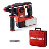 Einhell Akku-Bohrhammer HEROCCO Power X-Change (Li-Ion, Bohren/Hammerbohren/Meißeln mit/ohne Fixierung, 2.2 Joule, bürstenloser Motor, SDS+ Werkzeugaufnahme, inkl. E-Box, ohne Akku und Ladegerät) - 1