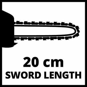 Einhell Akku-Multifunktionswerkzeug GE-LM 36/4in1 Li-Solo Power X-Change (Lithium-Ionen, 4 in 1 - Heckenschere, Kettensäge, Trimmer, Motorsense, ohne Akku und Ladegerät) - 16