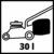Einhell Akku-Rasenmäher GE-CM 18/33 Li Kit Power X-Change (18 V, 33 cm Schnittbreite, bis 200 m², Brushless, 30L Fangkorb, 25-65 mm Schnitthöhe, inkl. 4,0 Ah Akku + Ladegerät) - 11