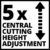 Einhell Akku-Rasenmäher GE-CM 18/33 Li Kit Power X-Change (18 V, 33 cm Schnittbreite, bis 200 m², Brushless, 30L Fangkorb, 25-65 mm Schnitthöhe, inkl. 4,0 Ah Akku + Ladegerät) - 13