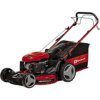 Einhell Benzin-Rasenmäher GC-PM 56/2 S HW (für 2.200 m², 173 cm³, 2.8 kW, 6x Schnitthöhenverstellung, OHV-Motor mit GT-Markengetriebe, Vortex Technology Deck mit 5-in-1-Funktion) Rot/Schwarz - 1