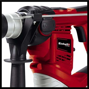 Einhell Bohrhammer TC-RH 900 (900 W, 3 J, Bohrleistung in Beton 26 mm, SDS-Plus-Aufnahme, Metall-Tiefenanschlag, Koffer) - 4