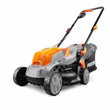 Fuxtec Akku Rasenmäher 40V (2x20V) E1RM20 inkl. 2x20V Li-Ion Batterie 2Ah & Doppel-Ladegerät – Schnittbreite 33cm, Variable Schnitthöhe - 2