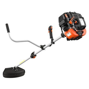 Fuxtec Benzin Motorsense FX-4MS131 mit 31 cc, 2in1 Multitool, Profi-Tragegurt und leisem 4-takt Motor, konsequente Weiterentwicklung der 4MS315,welche in der Oberklasse mit Note 1,4 getestet wurde - 1