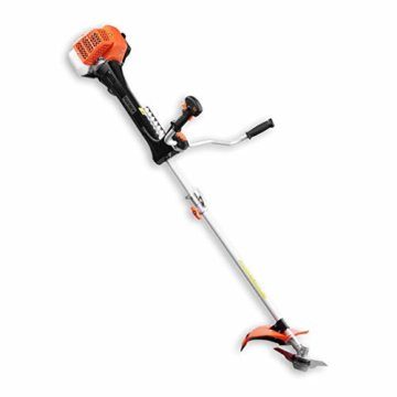 FUXTEC Profi Benzin Motorsense FX-PS162 – Profisense mit 62ccm, Faden und Komfort-Tragegurt – Rasentrimmer mit Antivibrationssystem – 2-Takt Freischneider Fadenspule - 6