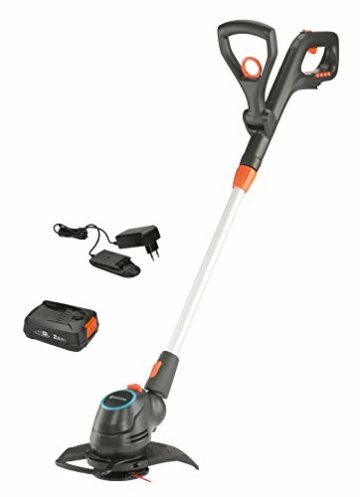 Gardena Akku-Trimmer ComfortCut 23/18V P4A Ready-To-Use Set: Rasentrimmer mit 230 mm Schnittkreis, Teleskopstiel und schwenkbarer Trimmerkopf, inkl. 18V P4A Akku (14701-20) - 1