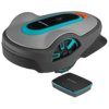 Gardena Mähroboter smart SILENO life 1000 m² Set: Innovative LONA AI-Technologie, Steuerung per App, SensorControl, für Steigungen bis zu 35 Prozent, inkl. smart Gateway, DE-Version (19702-60) - 1