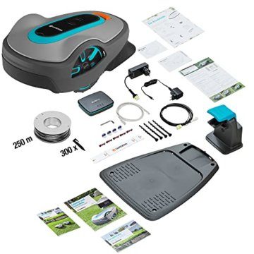 Gardena Mähroboter smart SILENO life 1500 m² Set: Innovative LONA AI-Technologie, Steuerung per App, SensorControl, für Steigungen bis zu 35 Prozent, inkl. smart Gateway, DE-Version (19704-60) - 7