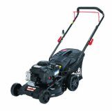 Grizzly Tools Benzin Rasenmäher mit Briggs & Stratton 125 cc 4-Takt Motor - 6 Fach Höhenverstellung - 42 cm Schnittbreite - Reinigungsanschluss - 45l Fangkorb mit Hardtop - Black Edition - 1