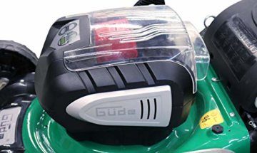 Güde 95879 Akku Rasenmäher 405/40-2.5S (40l Grasfangsack, Stahldeck, 6-fache zentrale Höhenverstellung, Softgriff) - 3