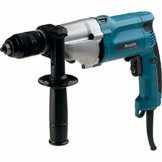 Makita HP2051 Schlagbohrmaschine 720 W, Schwarz, Blau - 1