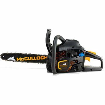 McCulloch CS 42STE Benzin-Kettensäge, 42 CCM, schwarz/gelb, 14 Zoll - 1