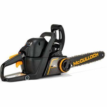 McCulloch CS 42STE Benzin-Kettensäge, 42 CCM, schwarz/gelb, 14 Zoll - 2