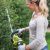 RYOBI - 18V ONE+ 55cm kabellose Heckenschere ohne Batterie im Lieferumfang enthalten - Heckenweep-Abfallsammler - Schutzscheide - Junge Hecken, feine Zweige, kleine Pflanzen und Ornamente - OHT1855R - 4