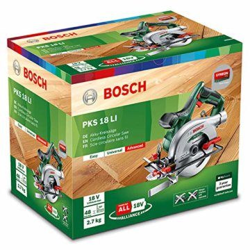 Bosch Akku Handkreissäge PKS 18 LI (ohne Akku, 18 volt System, im Karton) - 7