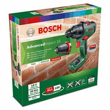 Bosch Akku Schlagbohrmaschine AdvancedImpact 18 (ohne Akku, 18 Volt System, im Karton) - 8