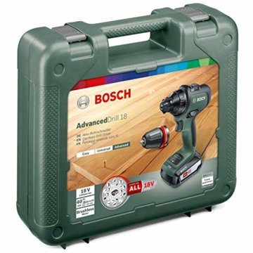 Bosch Akkuschrauber AdvancedDrill 18 (2,5 Ah Akku, 18 V, HMI, im Koffer) - 8