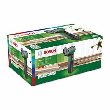Bosch - EasyCut&Grind Akku-Multifunktionswerkzeug (7,2V 2,0Ah; 2 Trennscheiben, 1 Schleifteller,3x Schleifmittel,1 Transportschutz mit Inbusschlüssel,1 Adapter,1 USB-C-Kabel)50 mm Scheibendurchmesser - 7